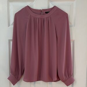 Ann Taylor Dusty Rose Blouse